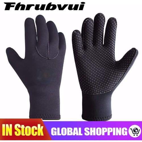 3MM Swimming Gloves Swim Gloves Snorkeling Equipment Anti Scratch Keep Warm Wetsuit Material Winter Swim