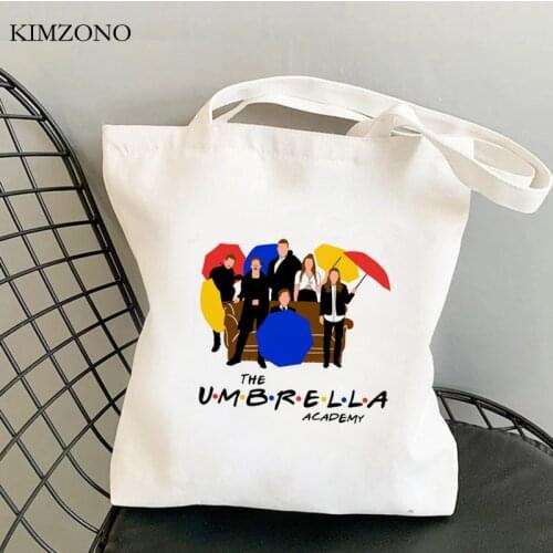 The Umbrella Academy shopping bag bolsas de tela shopper eco jute bag grocery bag boodschappentas shoping string sacola custom