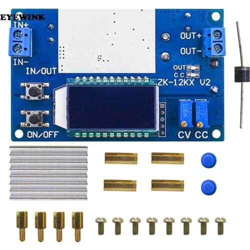 12A 160W DC-DC Step Down Module Adjustable Buck Power Supply Module With Digital LCD Display Constant Voltage Constant Current