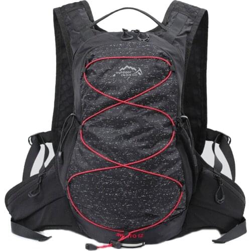 12L Waterproof Nylon Bicycle Backpack Bag Cycling Hiking Camping Bag Bike Water Bag Hydration Running Climbing Backpack