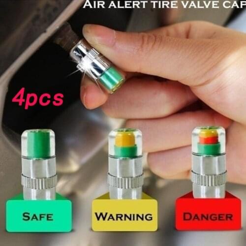 Automobile wireless tire pressure cap valve nozzle tire pressure gauge monitor external tire cap vacuum pressure detection