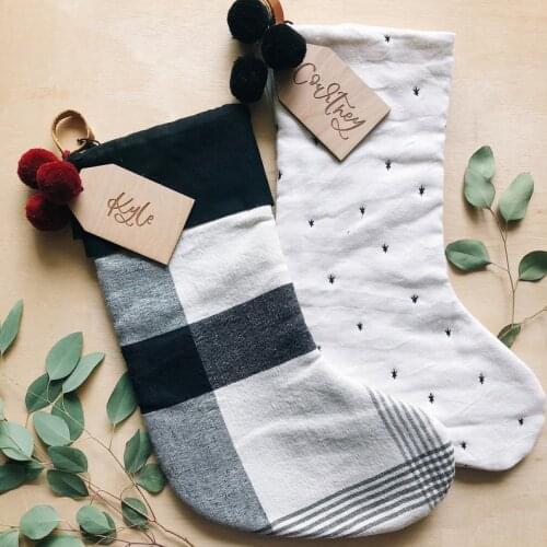 Stocking Tags | Calligraphy Stocking Tags | Personalized Tags | Custom Tags | Christmas Stocking | Name Tags