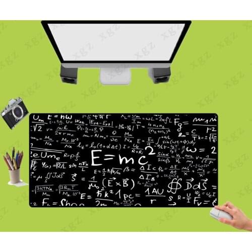 XGZ 400x900x2mm Large Mouse Pad for Gaming Player Desk Laptop Rubber Mouse Mat Mousepad Letter & Blackboard Pc Padmouse XXL