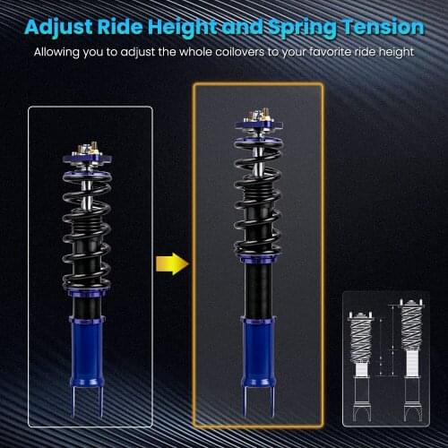 Coilover Spring Struts Kit Set For Mitsubishi Lancer EVO 7 8 9 01-07 Suspension