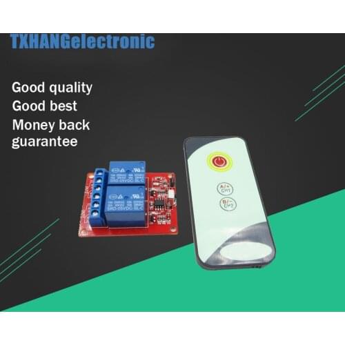 Two Channel 2CH 5V IR Infrared Remote Controll Switch Relay Module Board diy electronics