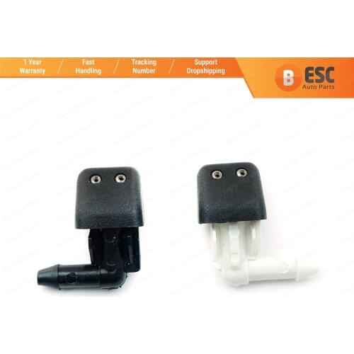 ESC ESP522 2 Pieces Front Windscreen Water Washer Nozzle Spray Jets for Renault 9 11