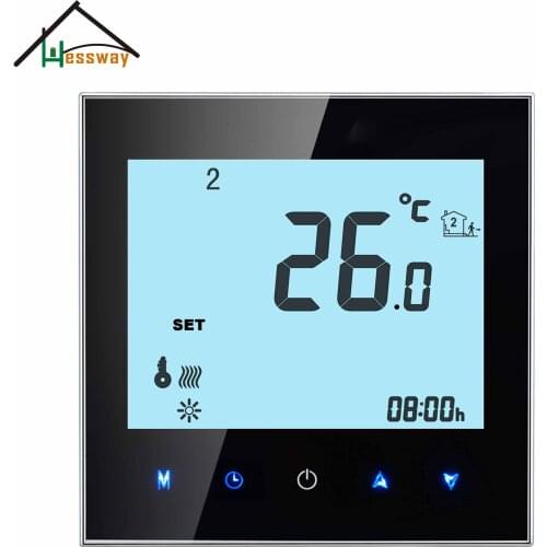 HESSWAY 24v,95-240VAC 2P cooling&heating fan coil thermostat for 0-10V proportion