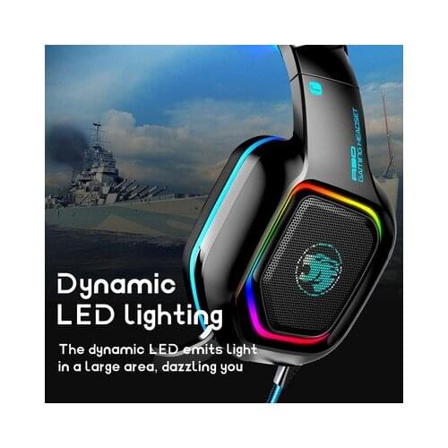 RGB Gaming Headset Computer Gaming Earphone Wired Earphone A30 with Microphone Headphone Immersive Sound for PC/Notebook/Mobile