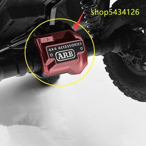 Metal ARB Chassis Axle Guard For 1/10 Rc Car Traxxass Trx4 Frame Remote Control Car Rc Crawler Accessories 4X4 Buggy Diy Parts