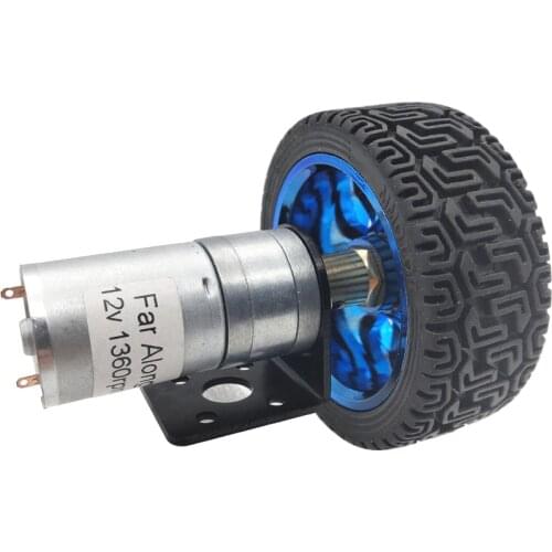 6V 12V 24V Micro DC Geared Motor Low Speed 12RPM to High Speed 1360RPM Support Reverse Rotation For Robot Toy Car DC Motor Kits