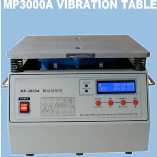 MP3000A Vibration Testing Machine Vibration Test Tool Machine Power Frequency Vertical Vibration Table/Machine 220V/110V 1KW