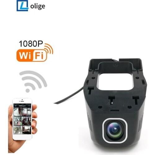 Small size Wifi Dash cam WiFi Car DVR Real HD 1080P 170 Wide Angle With G-Sensor Parking monitor Novatek 96672 chip