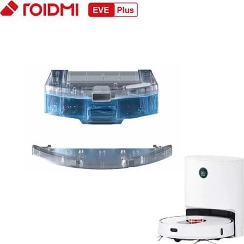 Original ROIDMI EVE Plus Robot Vacuum Cleaner Electric Control Water Tank Water Tank Tray Mop Cloths HEPA Filter Accessories