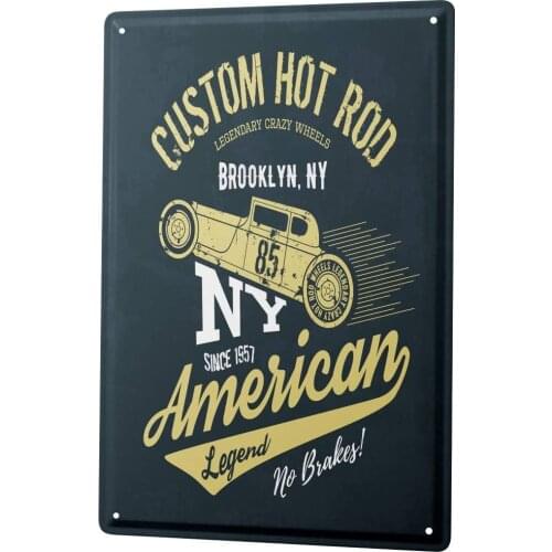 SINCE 2004 Metal Plate Nostalgia