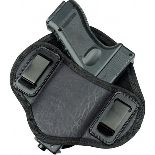 Universal Hunting Gun Holster for Glock 17 19 CZ 75 Beretta M92 SIG Sauer P226 PU Leather Concealed Holster