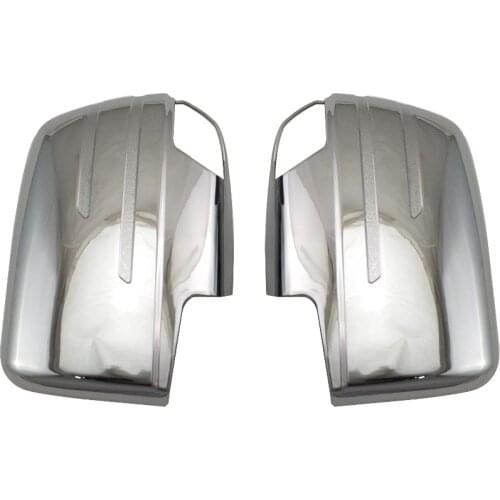 High-quality ABS Chrome accessorie door Rearview door mirror covers Automobile exterior fitting For Isuzu D-Max 2012-2018