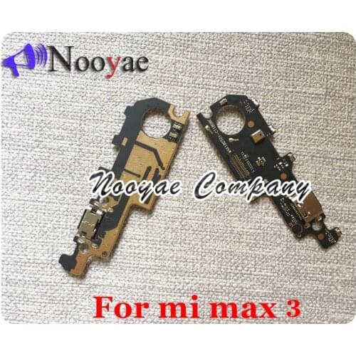 For Xiaomi Mi Max2 Max 2 / max3 max 3 Micro USB Charger Charging Port Connector Flex Cable Mic Microphone + Tracking