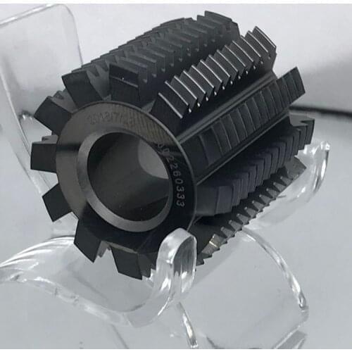 Gear hob small modulus metric M0.7 integral tungsten steel/Internal control of 13 mm