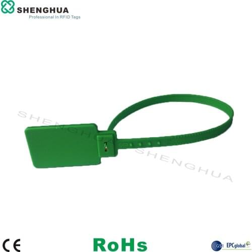 10pcs/pack Low Price Access Control RFID Seal Tag Fire Protection UHF Passive RFID Cable Tie Tags for Tracking