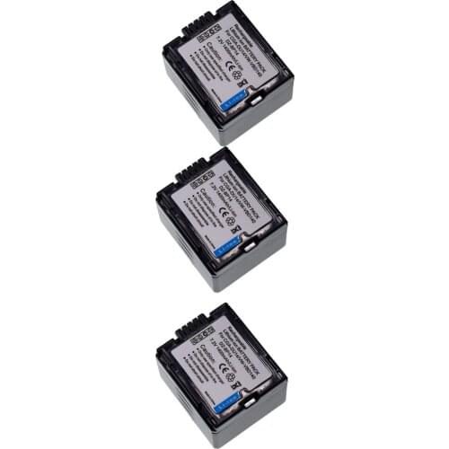 3X CGA-DU14 Battery for PANASONIC NV-GS100K GS17E GS408 GS508 GS150 GS3 GS22 GS25 GS27 GS30 GS33 GS35 GS37 GS400