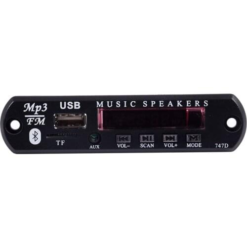 Wireless Bluetooth Remote Mp3 Wma Decoder Board Audio Module Usb Tf Radio