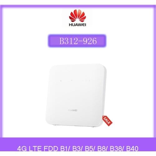 Wireless Or Wi-Fi White Huawei Router 2s B312s-926 4G LTE Router 4G Router Support VPN Multi-language