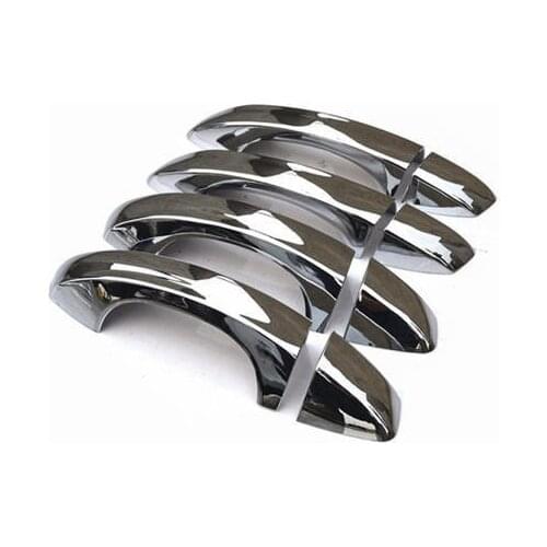 For Skoda Octavia A7 2014 2015 2016 New Chrome Car Side Door Handle Cover Trim Sticker Free Drop Shipping