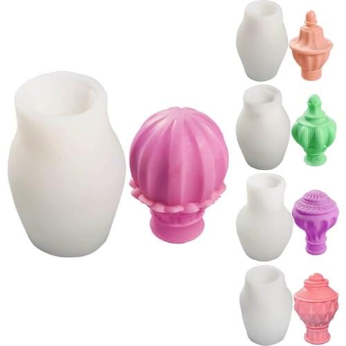 European Crown Silicone Mold Creative DIY Aromatherapy Candle Handmade Soap Chocolate Craft Mold Retro Style Decorative Mold