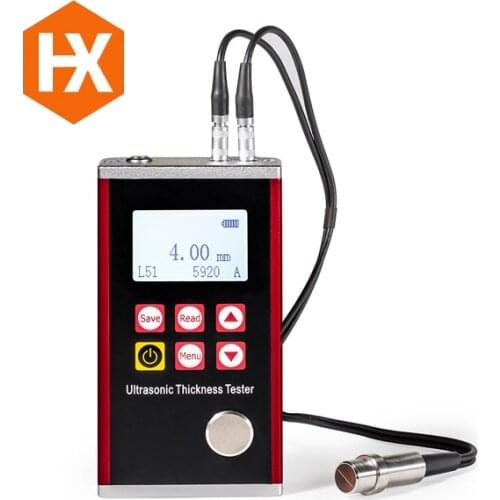 Measuring Testing Equipment Ultrasonic Thickness Gauge HXTG-932 High Quality Metal Shell Thickness Meter with PC Software