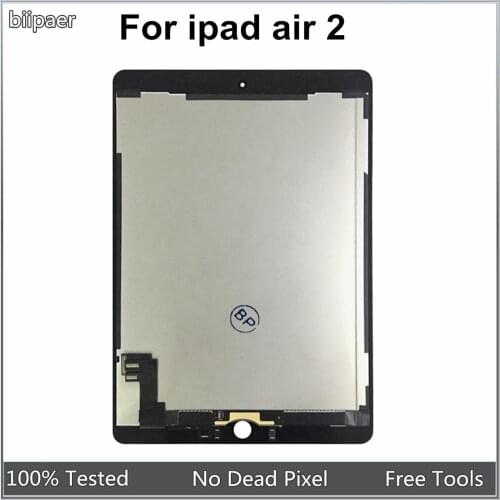9.7" AAAA Quality LCD Dispaly For iPad Air 2 A1567 A1566 LCD Display Touch Screen Digitizer Assembly For ipad 6