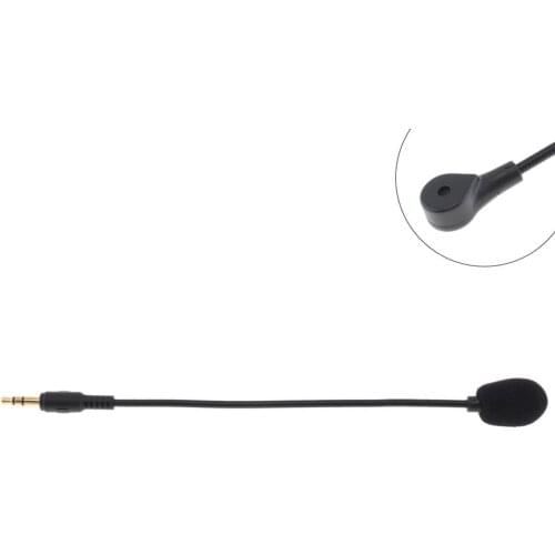Mini 3.5mm Jack Flexible 190MM Microphone Mic for Mobile Phone PC Laptop Notebook Car