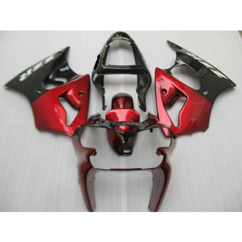 Injection Mold Fairing Kit for KAWASAKI Ninja ZZR600 05 06 07 08 ZZR 600 2005 2008 ABS Hot red black Fairings set+7gifts KT14