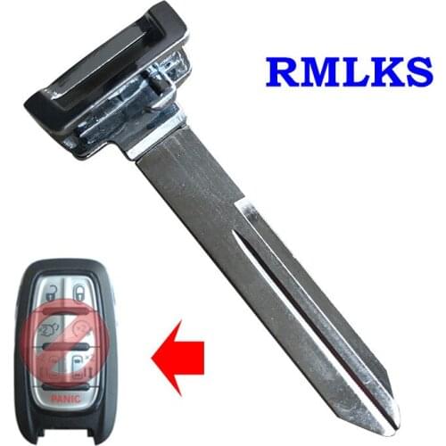 Uncut Insert Emergency Car Key Blade for Chrysler Pacifica 2017 2018 2019 Smart Proximity Remote Key M3N-97395900