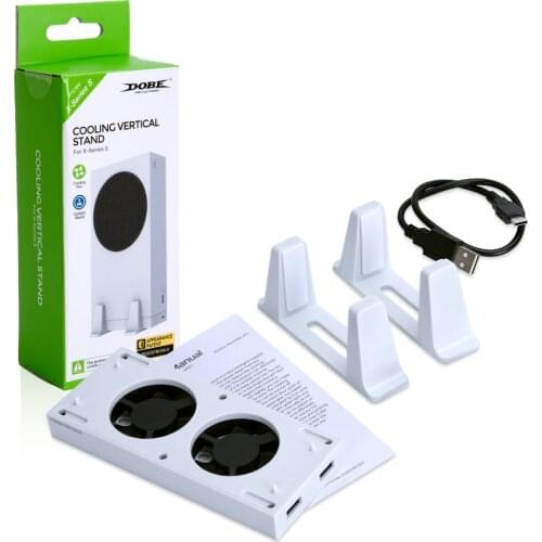 Cooler Cooling Fan For Xbox X Box Series S Console Stand Accessories Holder Support USB Kit DC 5V Volt Refrigeration Ventilation