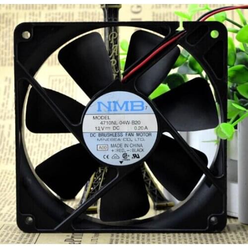 Wholesale: the original 120*120*25 12V 0.20A 4710NL-04W-B20 chassis fan