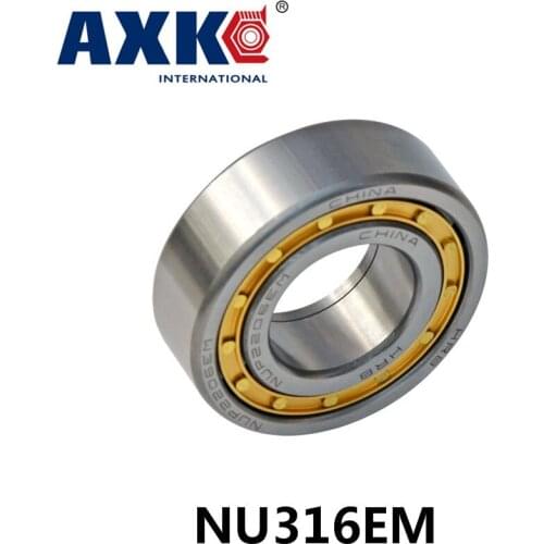 Axk Bearing Nu316em Cylindrical Roller Bearing 80*170*39mm