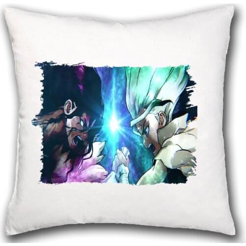 MERCHANDMANIA cushion DR STONE WARS SENKU VS TSUKASA home comodo sillon sofa dakimakura soft custom gift offer
