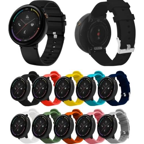 Smart Watch Bracelet Band Strap for Amazfit 2 A1807 Watch Silicone Wristband for Huami Amazfit A1807 Verge 2