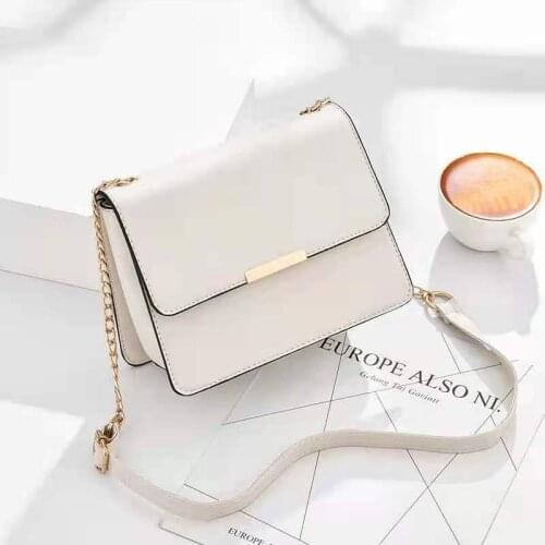 Chain Crossbody Bags for Women 2021 New Summer Fashion Large Capacity PU Leather Cute Small Shoulder Bag Flap Luxury Handbags