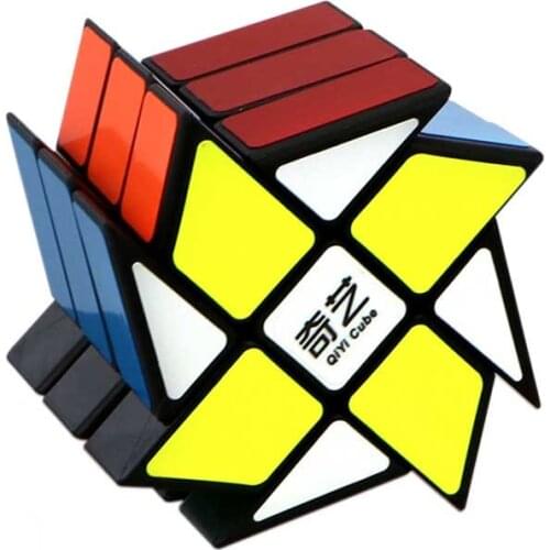 Windmill Strange Shape Magic Cube Pinwheel Funny Twisted Hotwheel Speed Cube Orbitwheel Puzzle Game for Childrens Day Gift