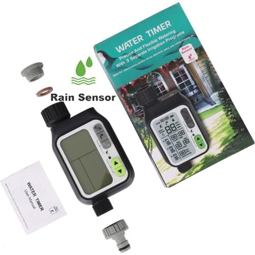 Waterproof Irrigation System Watering Timer Rain Sensor Smart Irrigation Controller Garden Irrigation Timer