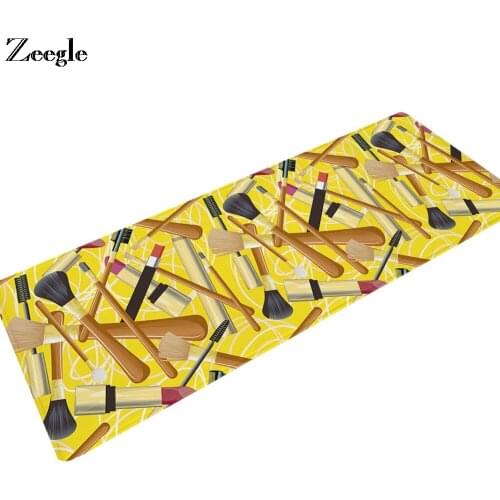 Zeegle Carpet Anti-slip Kitchen Rug Home Decoration Living Room Carpet Sofa Foot Mat Yoga Area Rug Balcony Floor Mat Bedside Rug