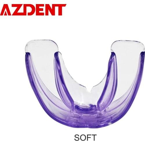 AZDENT Dental Appliance Trainer Alignment Braces Soft or Hard Silicone Tooth Orthodontic Braces Mouthpieces For Teeth Alignment
