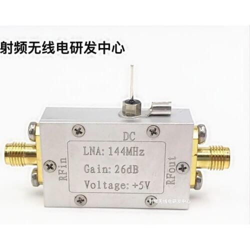 1PC 144MHz ultra low noise RF amplifier low noise amplifier LNA