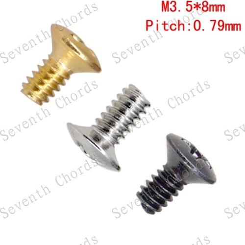 18 Pcs 3 Way or 5 Way Lever Switches Selector Mounting Screws - M3.5*8mm Pitch 0.79mm