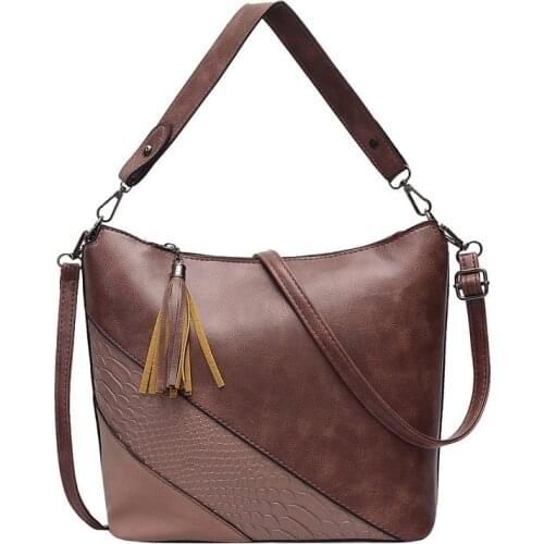 2019 Luxury Handbags Women Bags Designer Sac A Main Female Leather Shoulder Bag Vintage Hand Bag Bolsas Casual Tote Bag Girls