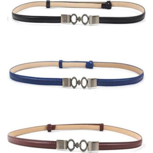 2021 Minimalist fashion ladies' belts buttons small belt accessories waist belts womens finely decorated dress belts BL1829