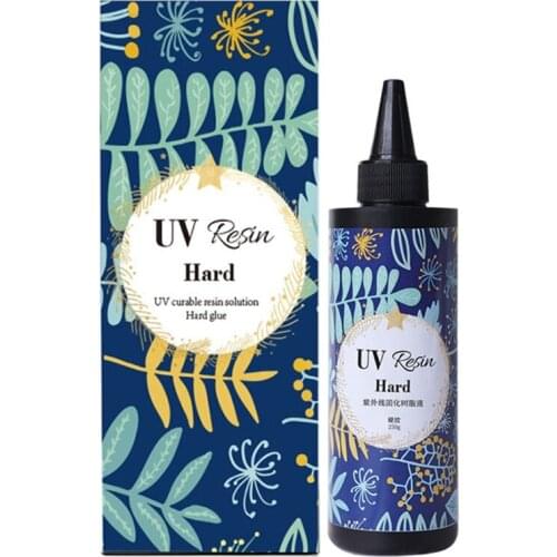 250g UV Resin Glue Epoxy Resin Transparent Solar Cure Sunlight Activated Resin for Resin Mold Casting & Coating