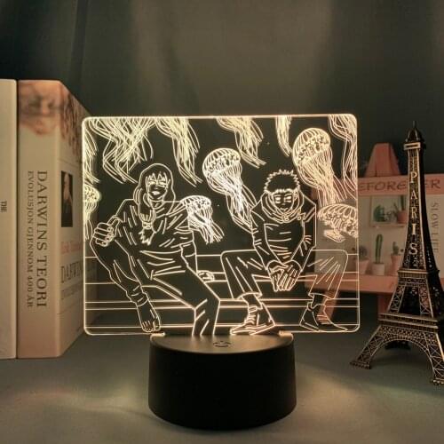 Anime Lamp Jujutsu Kaisen Led Night Light for Birthday Gift Jujutsu Kaisen Nightlight Yuji Itadori Lamp Drop Shipping