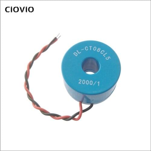 CIOVIO 5pcs DL-CT08CL5 20A/10mA 2000/1 0~120A Micro Current Transformer New Best Quality